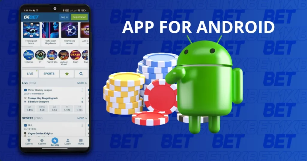 Mobile Application from 1xBet Turkey for Android users